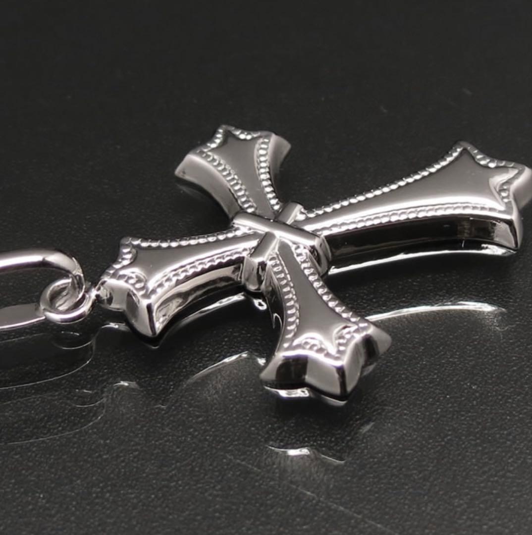 プラチナPT850クロス（十字架） ネックレストップペンダントヘッド トップのみ