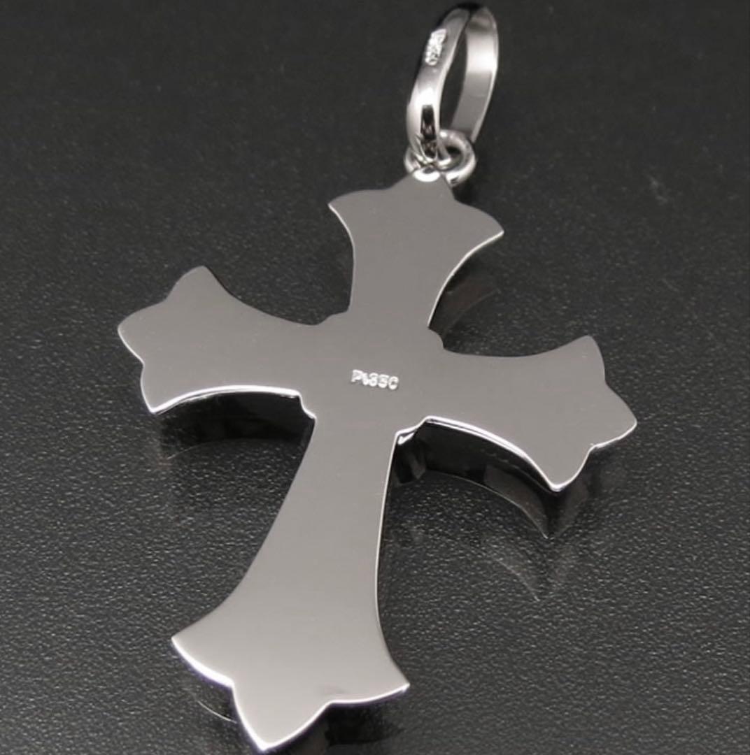 プラチナPT850クロス（十字架） ネックレストップペンダントヘッド トップのみ