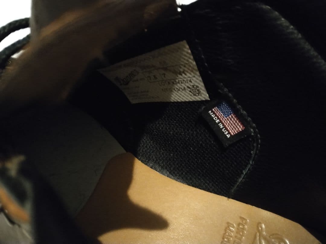 Danner ハイカットブーツ ダークブラウン 木箱付きコードバン