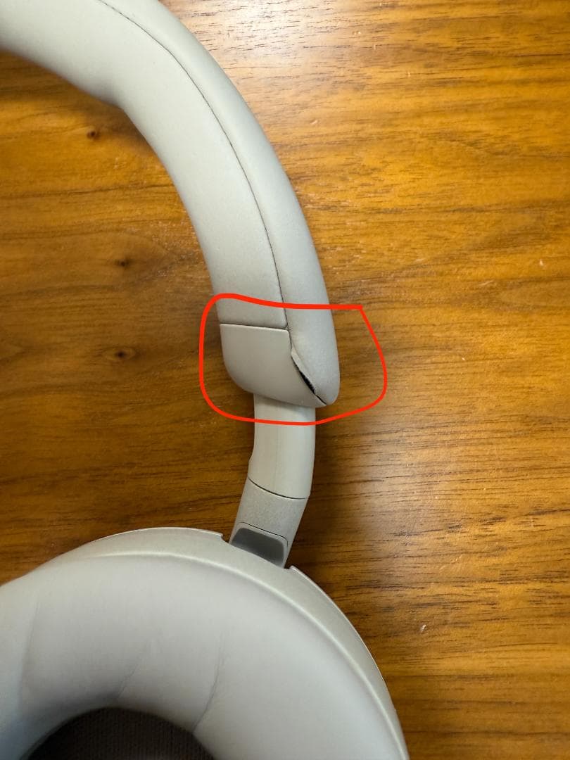 Sony WH-1000XM5 ジャンク ヘッドバンド破損 音は正常