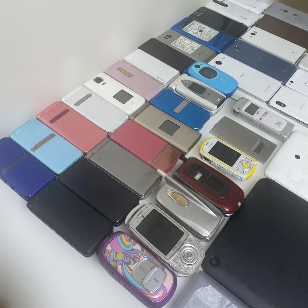 ガラケー　スマホ　タブレット　ジャンク　まとめ売り　46台