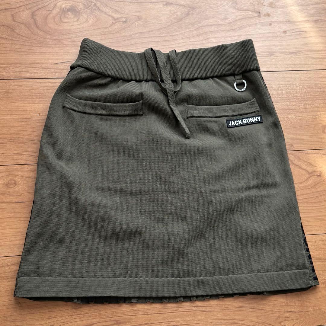 【JACKBUNNY 】フーディーとスカートセット カーキ