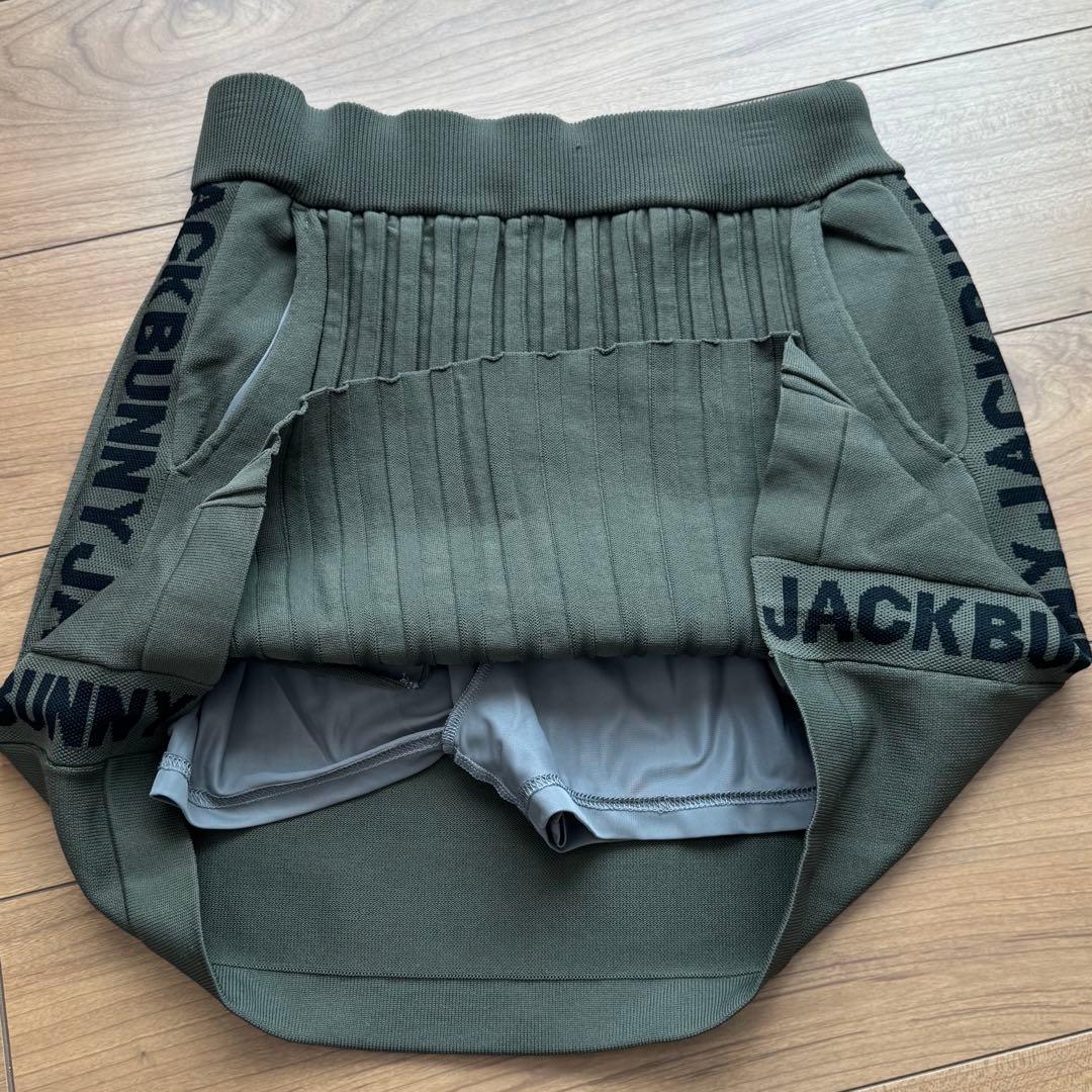 【JACKBUNNY 】フーディーとスカートセット カーキ