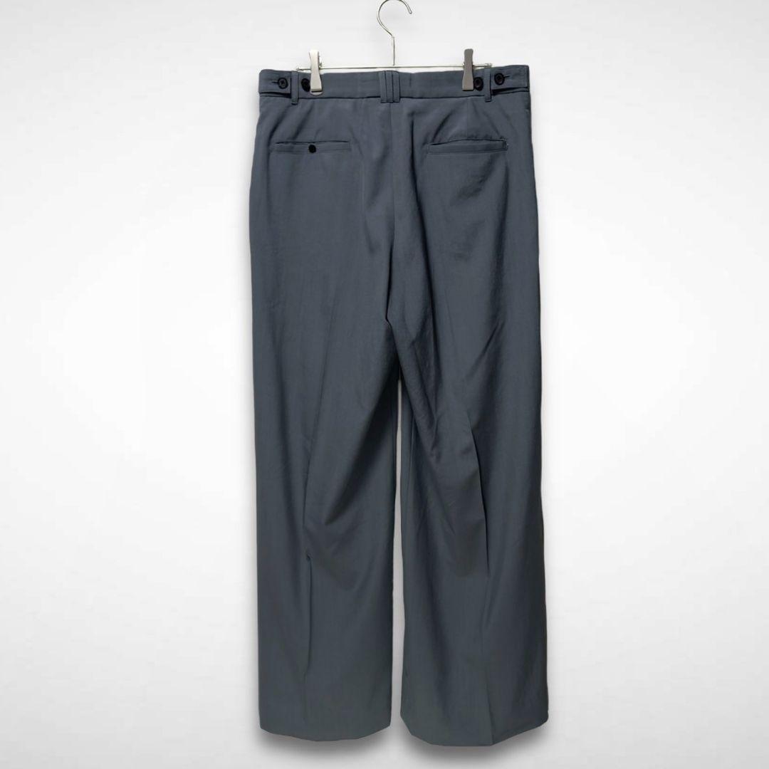 パンツ YOKE 25SS WOOL TROPICAL WIDE TROUSERS