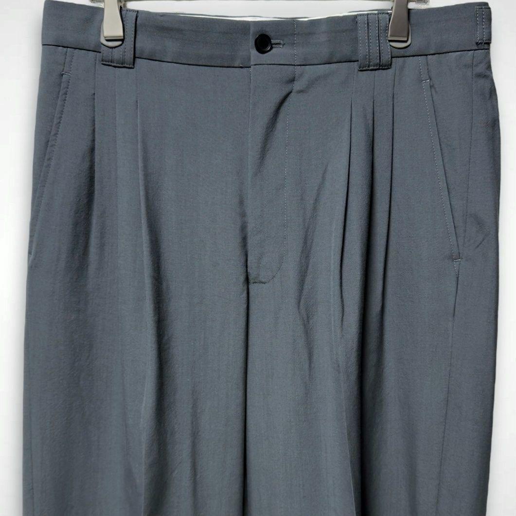 パンツ YOKE 25SS WOOL TROPICAL WIDE TROUSERS