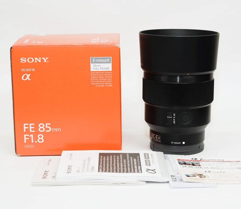 SONY FE 85mm F1.8 SEL85F18 美品