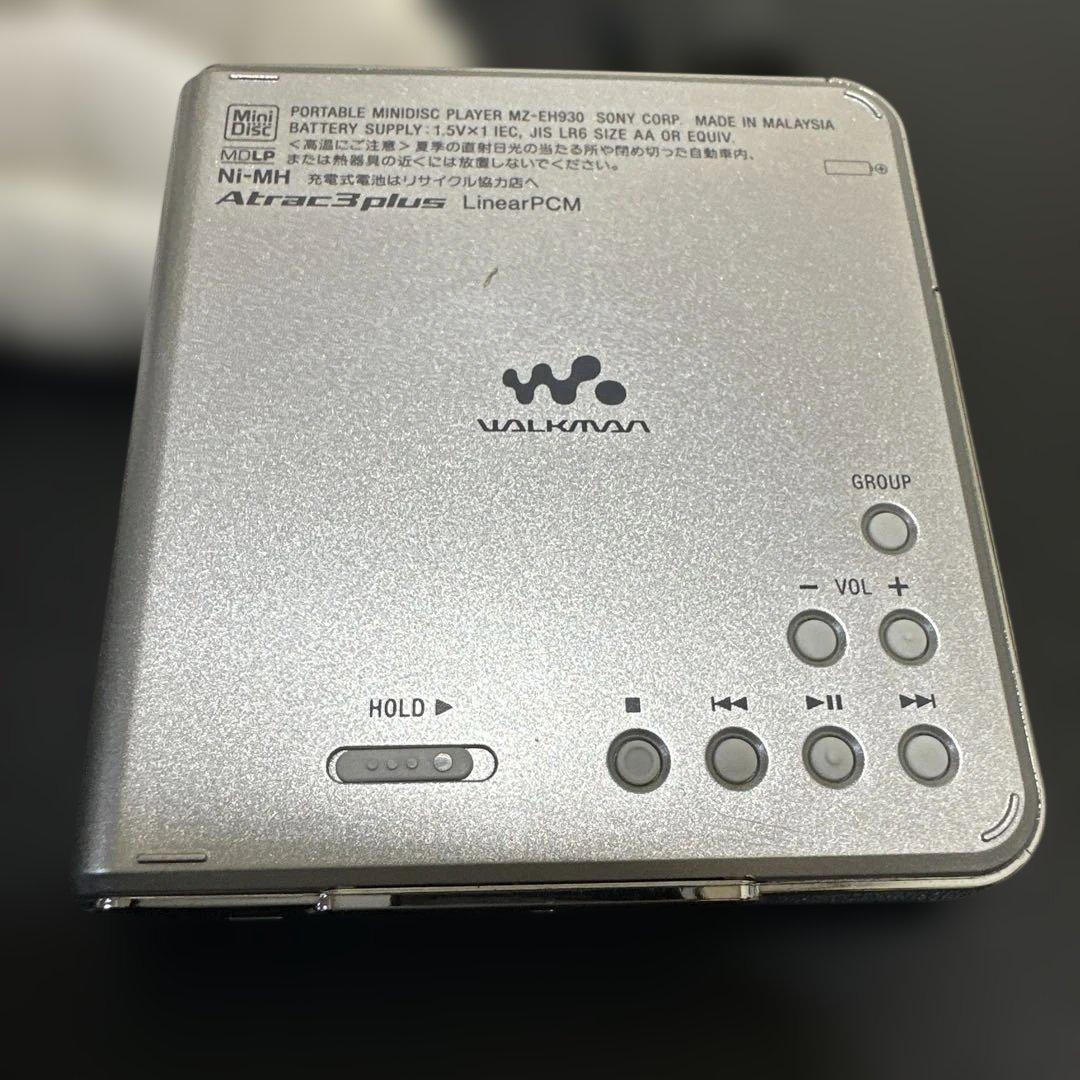 美品SONY HI-MD WALKMAN MDプレーヤー MZ-EH930