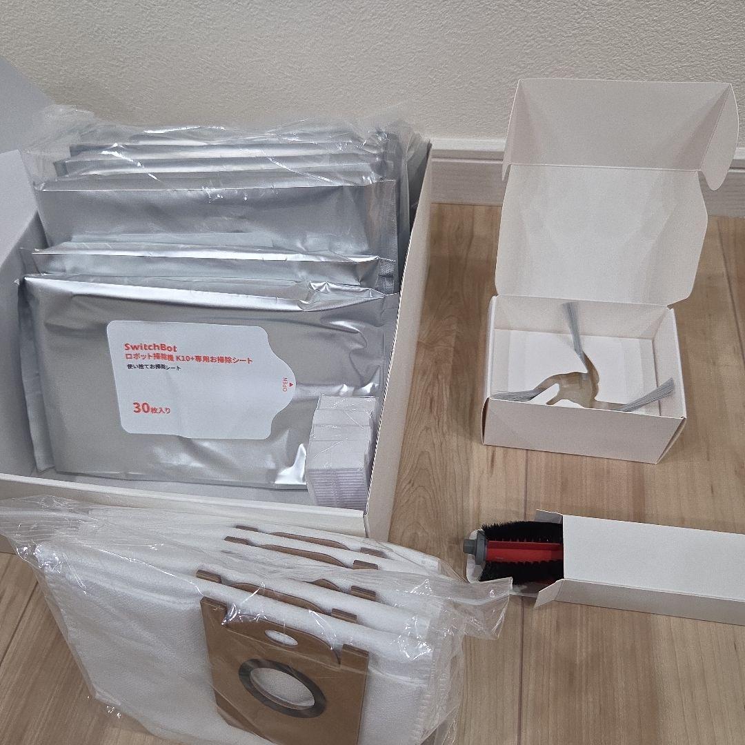SwitchBot ロボット掃除機K10+ 交換キット付き