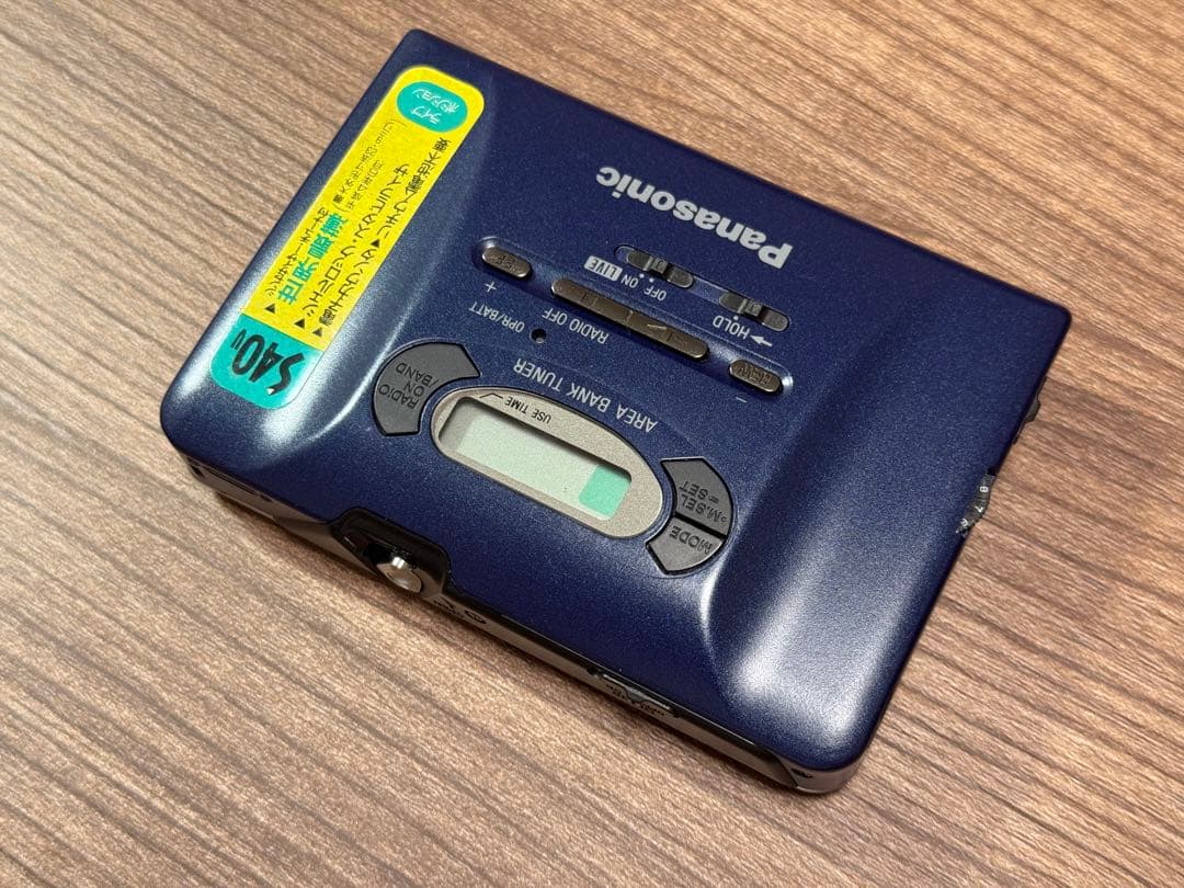 整備済｜Panasonic 高音質 カセットプレーヤー RQ-S40V