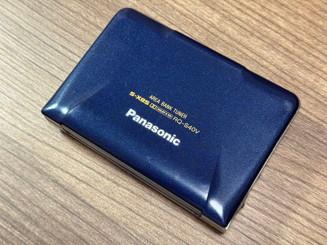 整備済｜Panasonic 高音質 カセットプレーヤー RQ-S40V