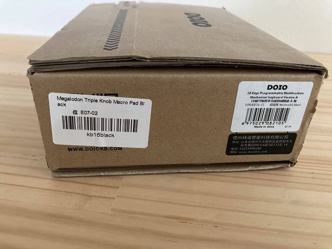 KEEBMONKEY メガロドン トリプルノブ マクロパッド