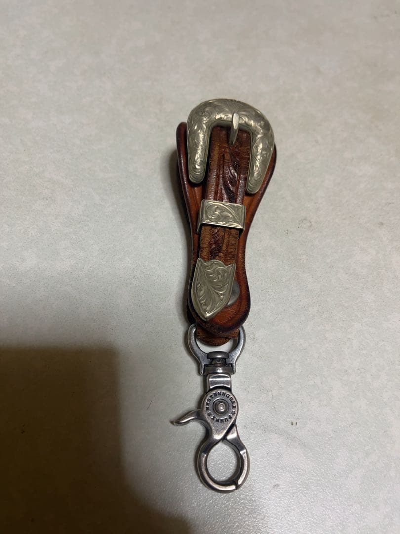 FUNNYレザーチェーン＋キーホルダー