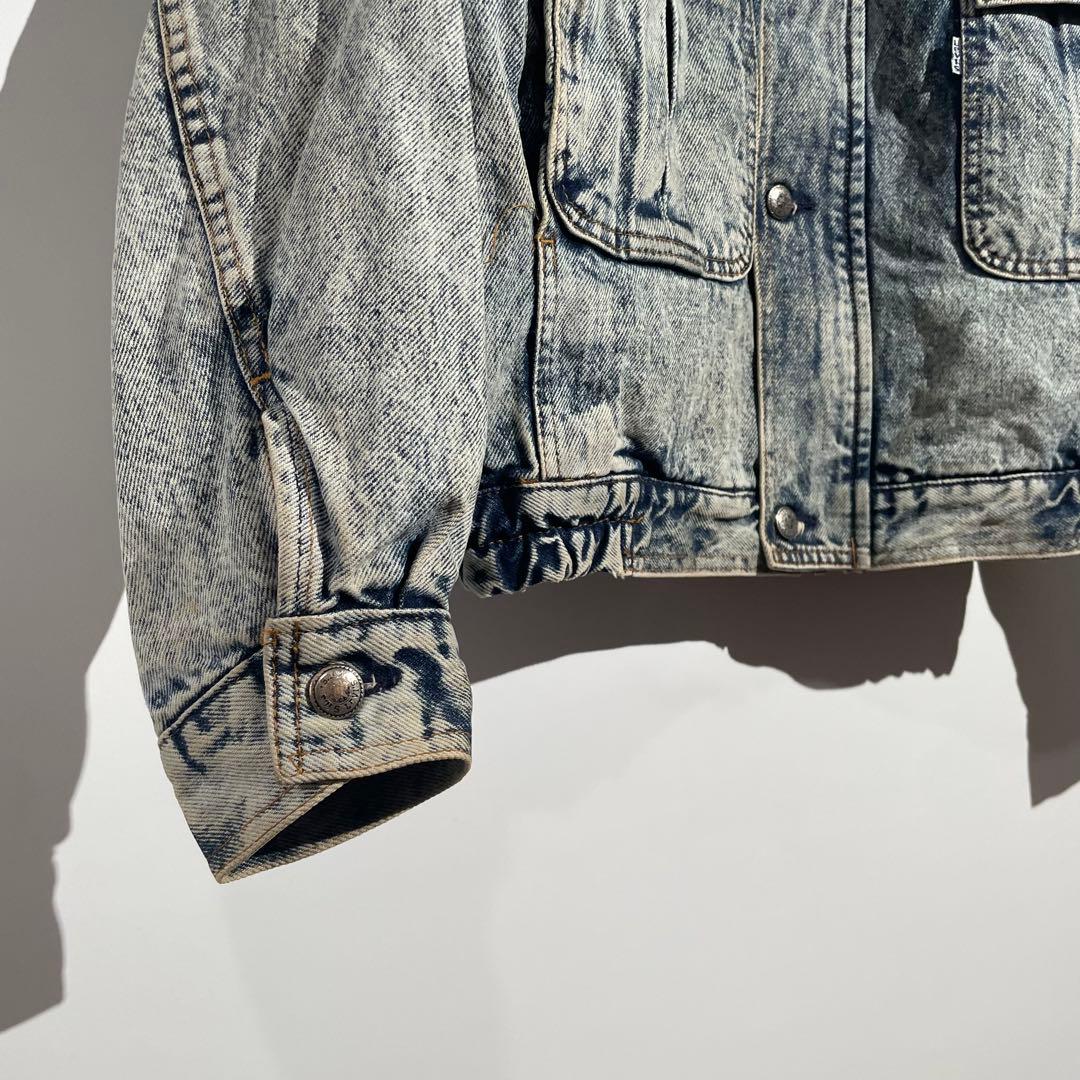 90s Levi's 75074 デニムジャケット　ケミカルウォッシュ　USA製