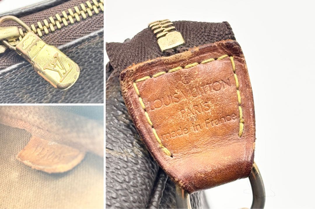 ルイヴィトン 　ポシェット アクセソワール アクセサリーポーチ ハンドバッグ