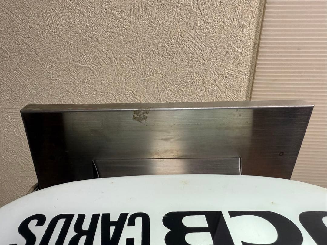 JCBカード電飾看板　置き型　昭和レトロ　非売品難有り