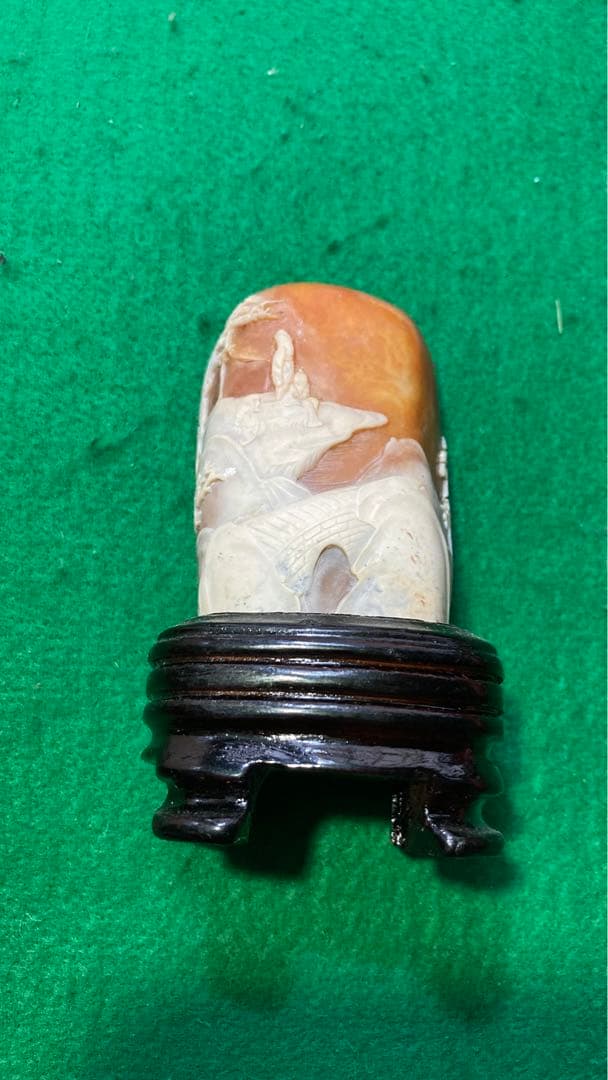 再値下げ！中国美術印材　雅士石郷