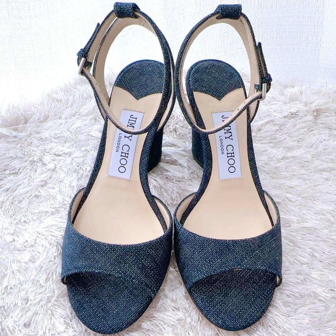 JIMMY CHOO ジミーチュウ　ストラップ　サンダル　パンプス　オープントゥ