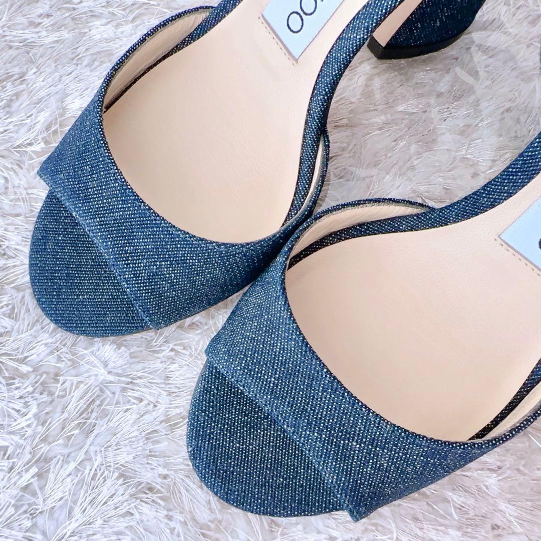 JIMMY CHOO ジミーチュウ　ストラップ　サンダル　パンプス　オープントゥ