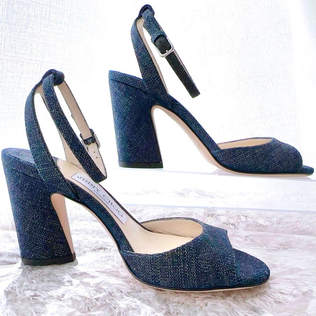 JIMMY CHOO ジミーチュウ　ストラップ　サンダル　パンプス　オープントゥ
