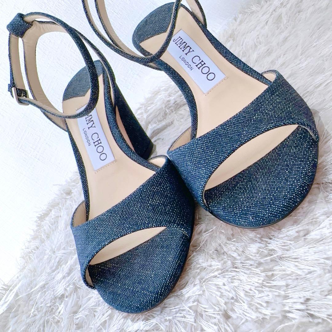 JIMMY CHOO ジミーチュウ　ストラップ　サンダル　パンプス　オープントゥ