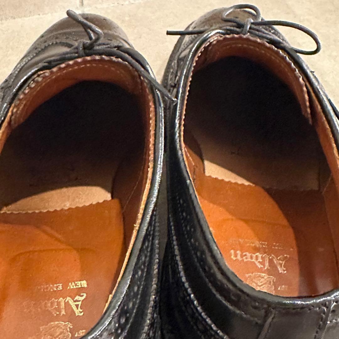 オールデン　コードバン　#9751　7 1/2　ブラック　シューツリー、袋付