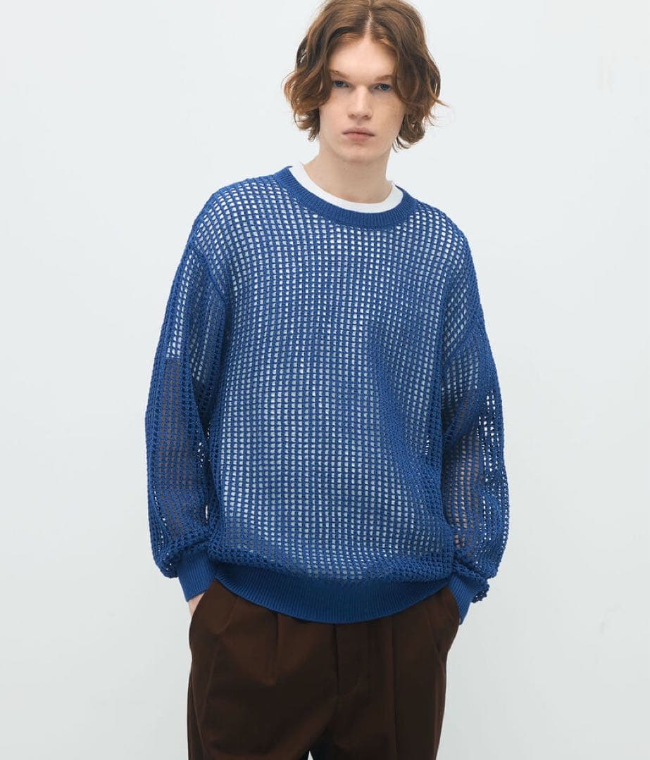 CABaN 25ss コットンメッシュ ニット TOMORROWLAND