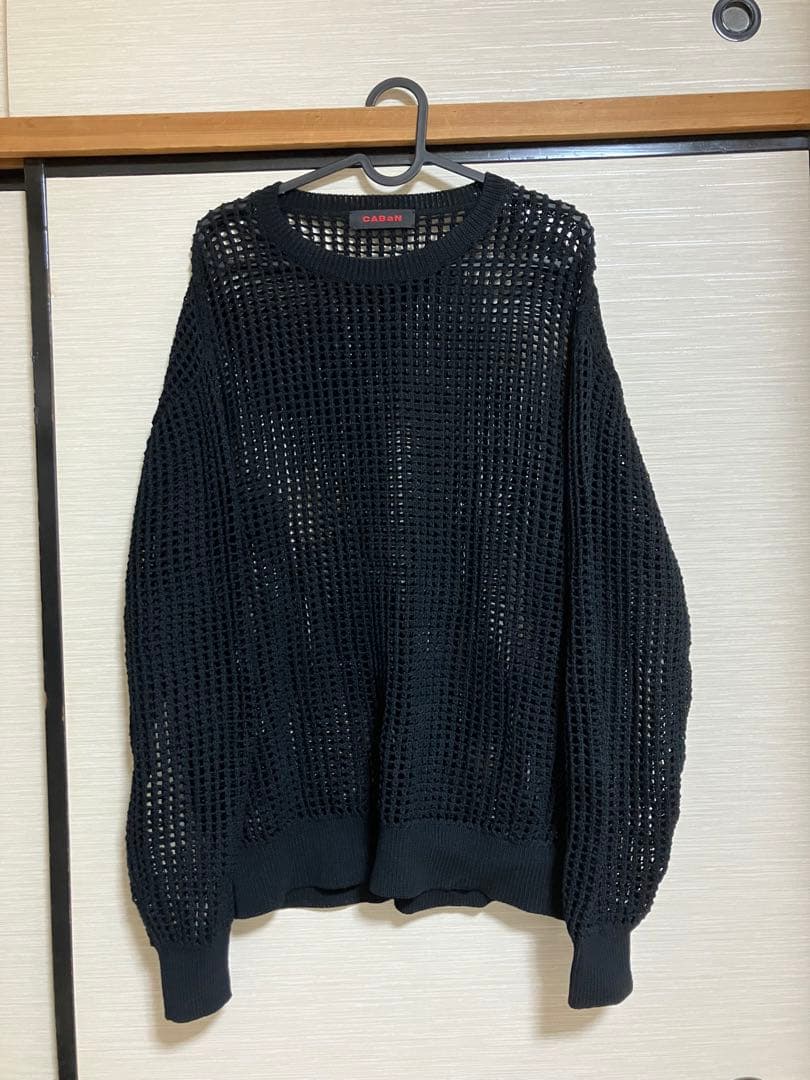 CABaN 25ss コットンメッシュ ニット TOMORROWLAND