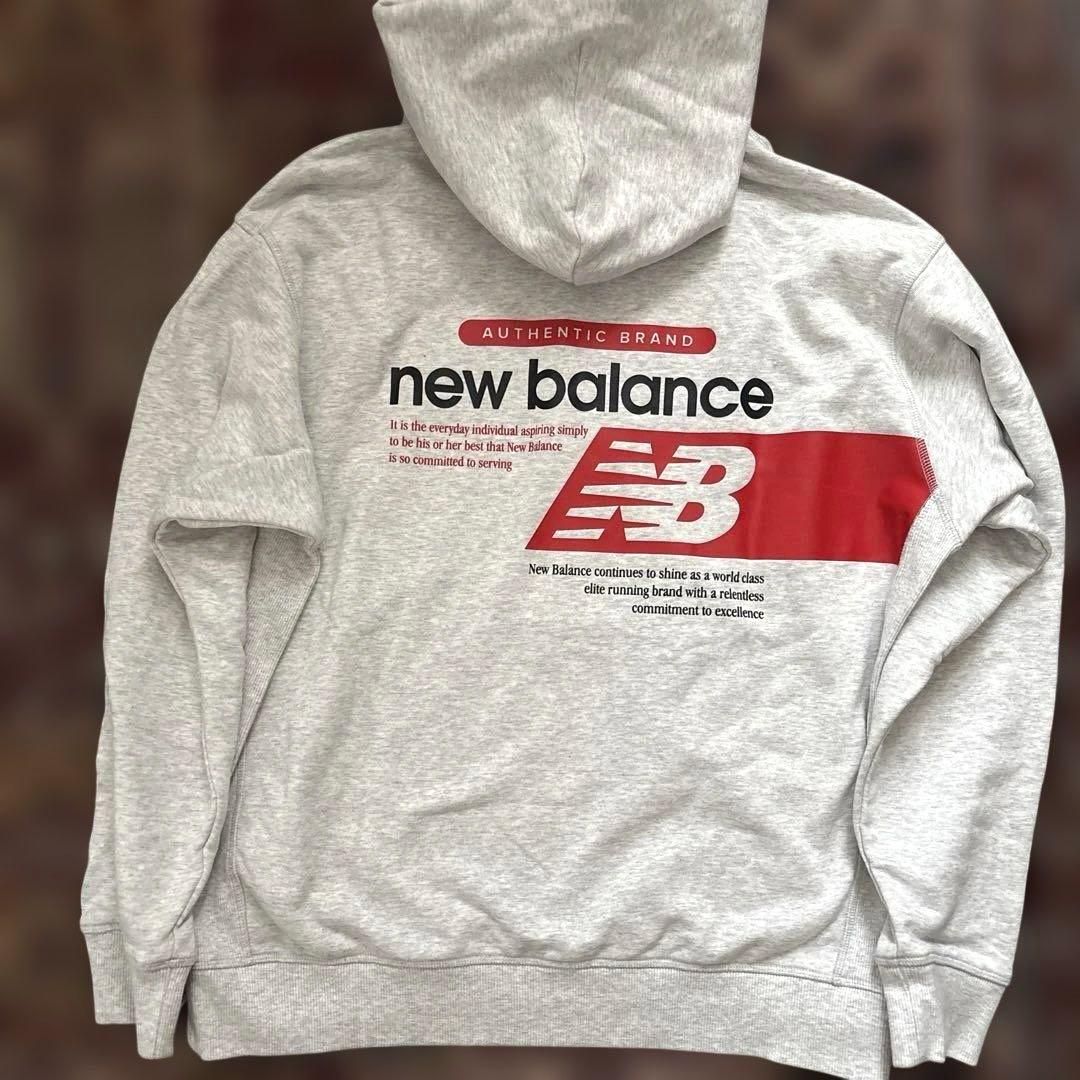 ニューバランス スウェットフーディー