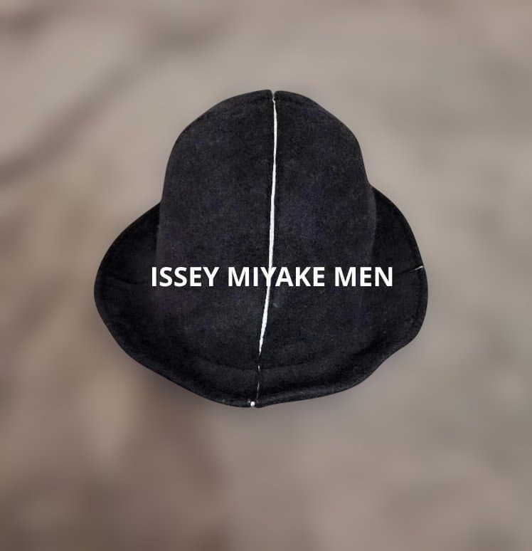 ISSEY MIYAKE MEN ウール フェルト スリット ハット