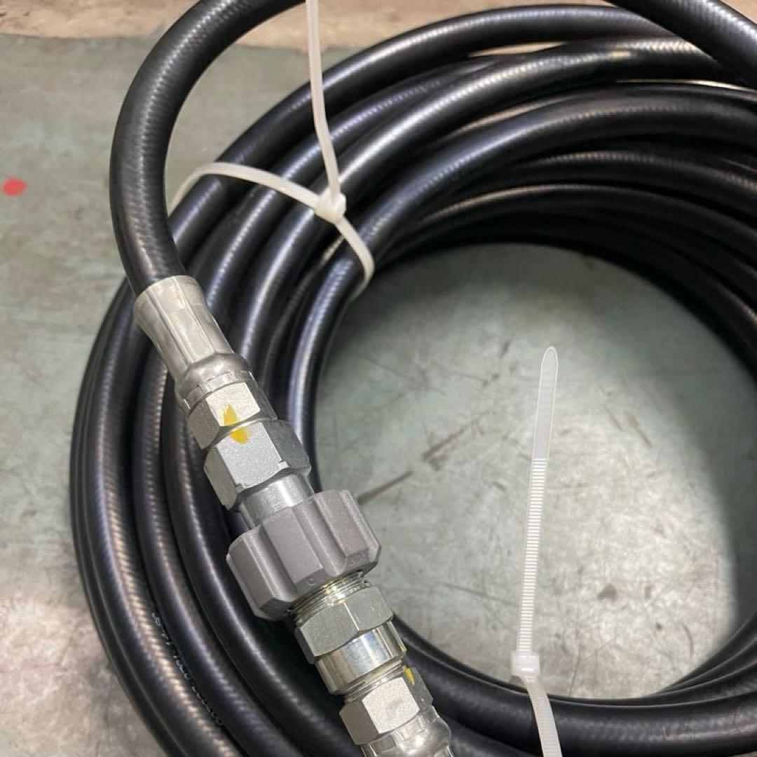 【新品・未使用】スーパー工業高圧洗浄機用ホース 20m・3/8・耐圧16MPa
