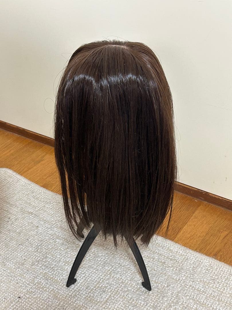 フルウィッグ　ショート　セミロング 人毛100% Lサイズ 医療用