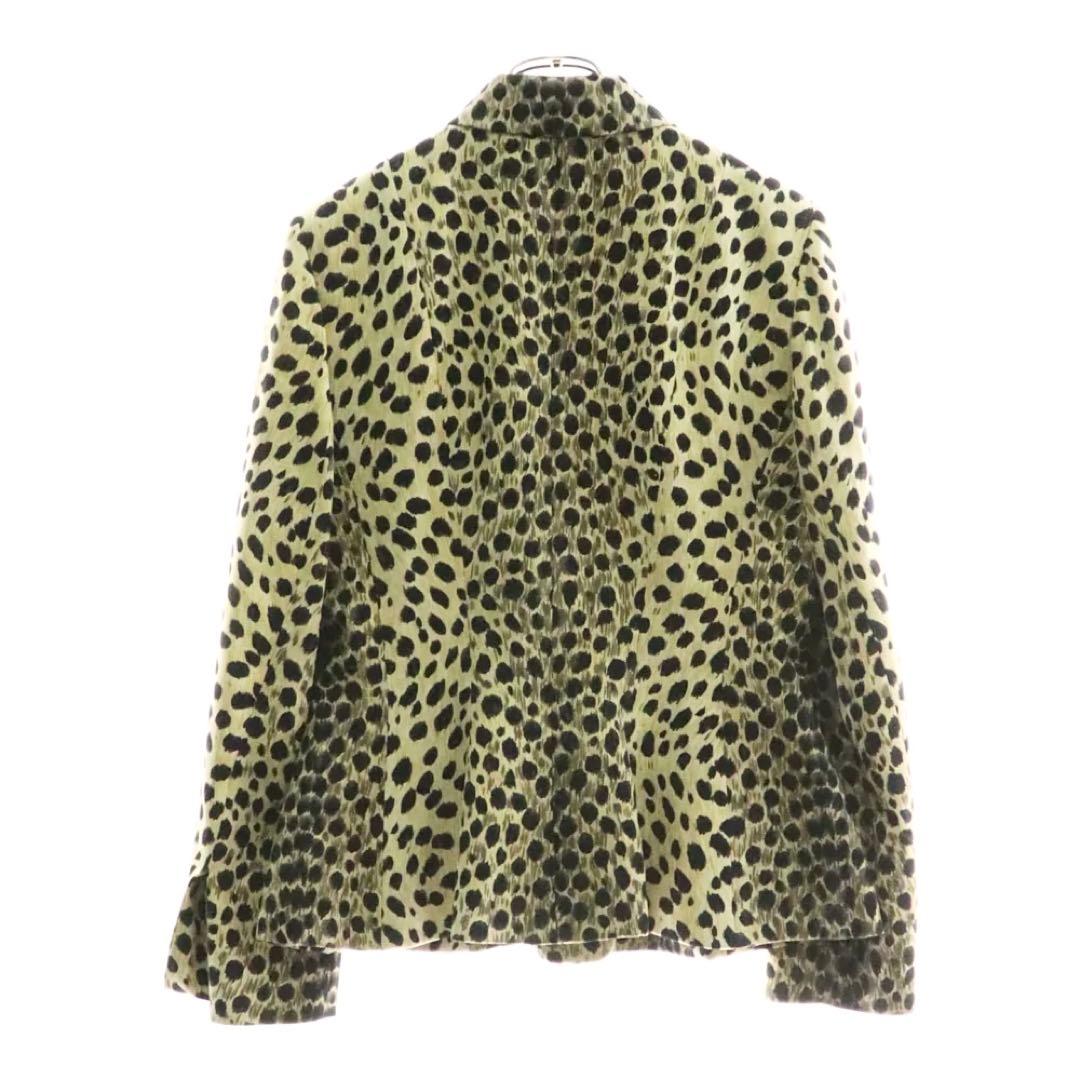 Christian Dior レオパード シルクテーラードジャケット