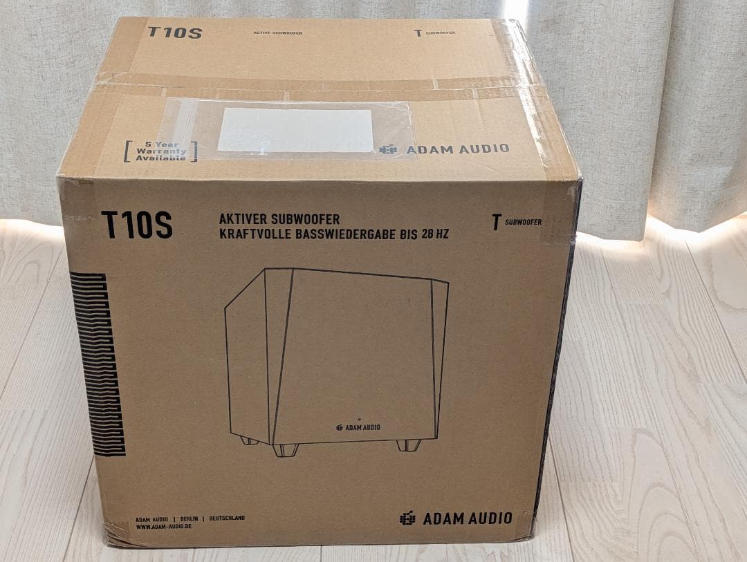 新品未開封 ADAM AUDIO T10S サブウーファー