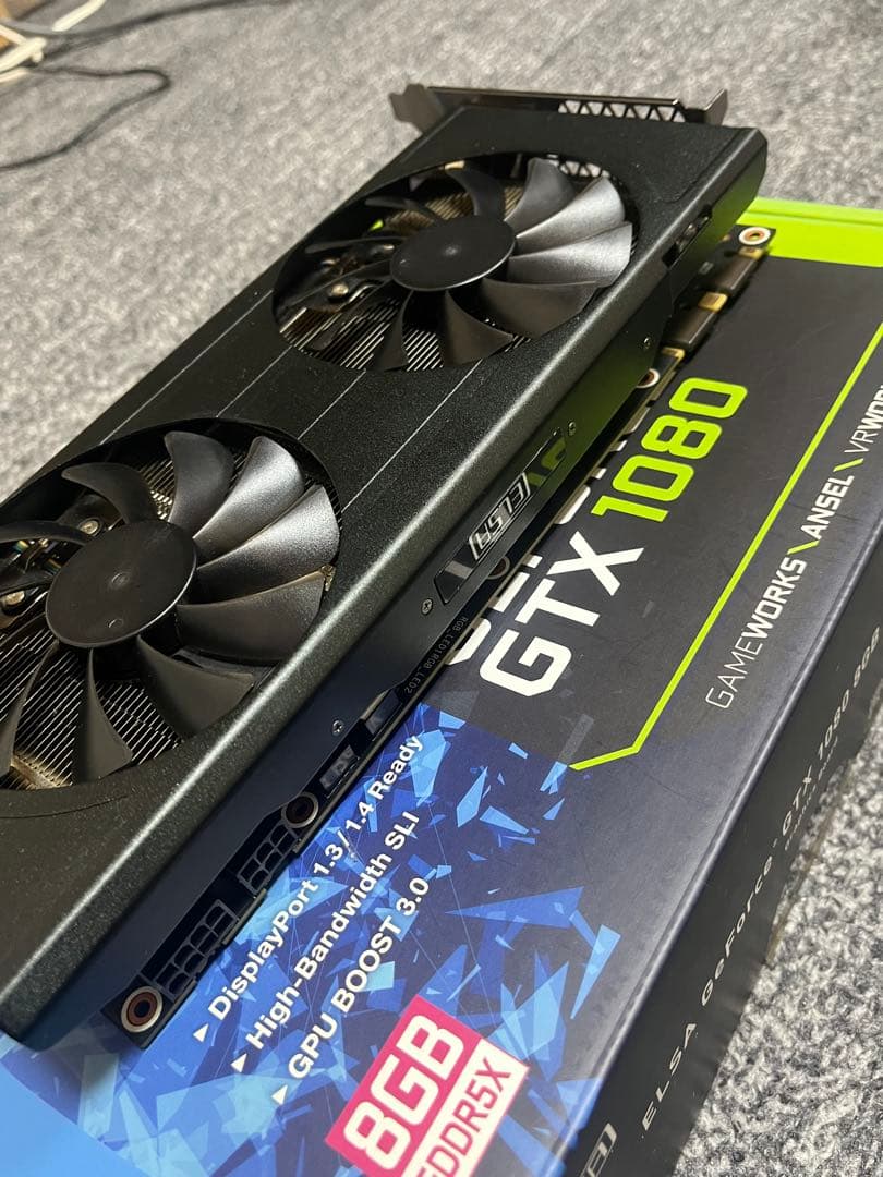中古　グラボ　ELSA GLADIAC GTX 1080 8GB GDDR5X