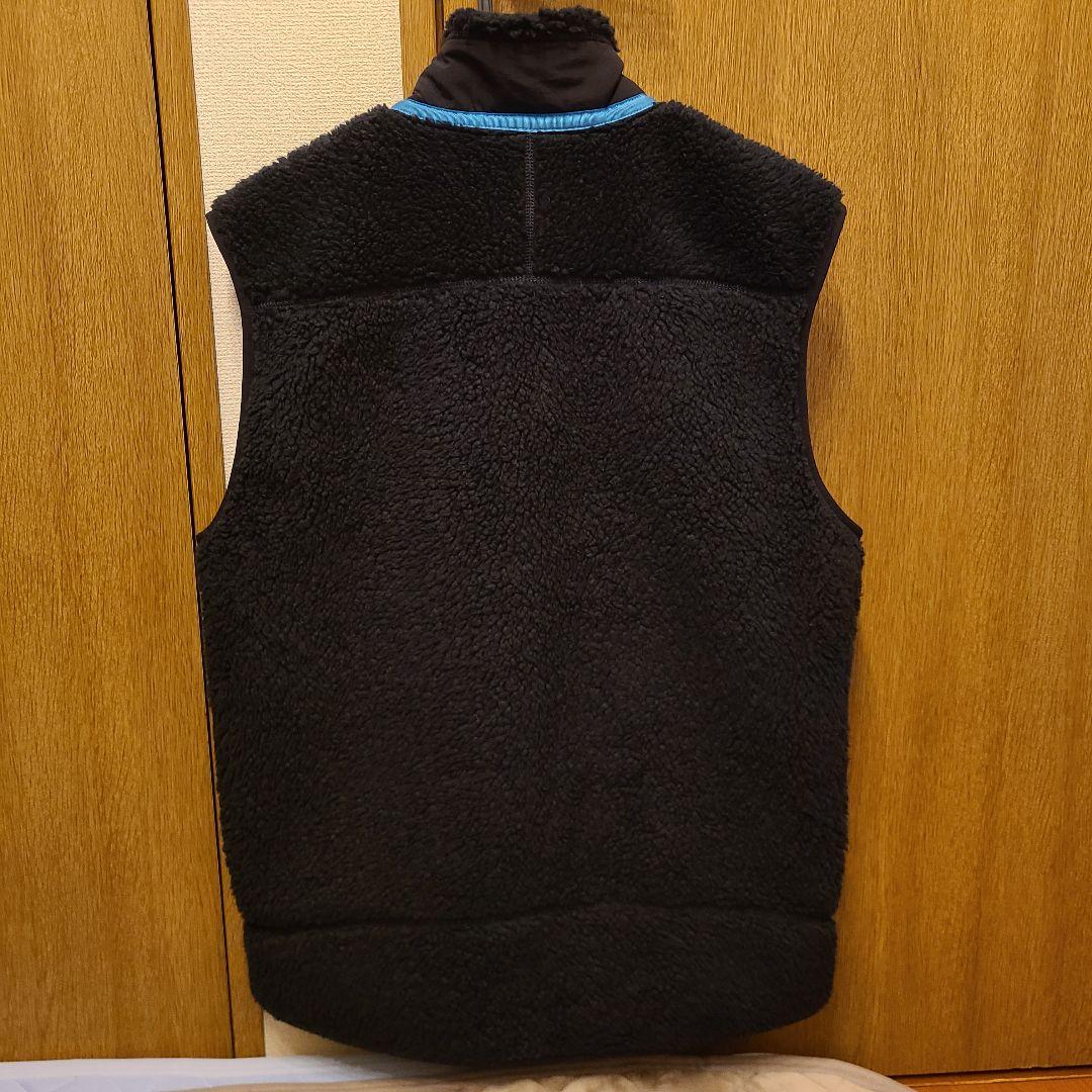 極美品M パタゴニア レトロX ベスト ブラック Pitch Blue