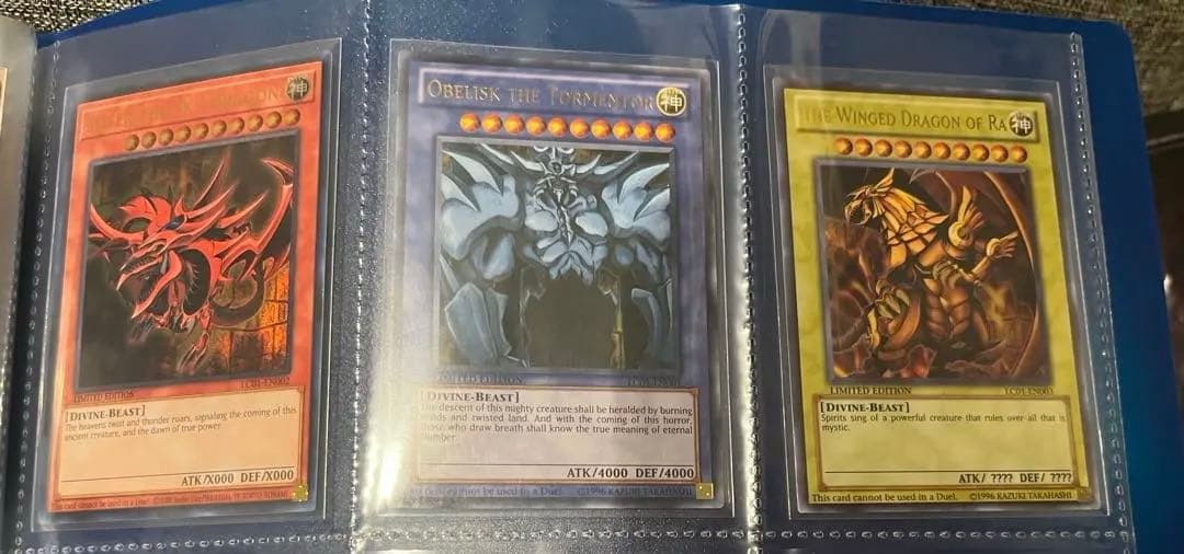 遊戯王引退品まとめ売り　海外版レアカードレプリカ　遊城十代EHEROデッキパーツ