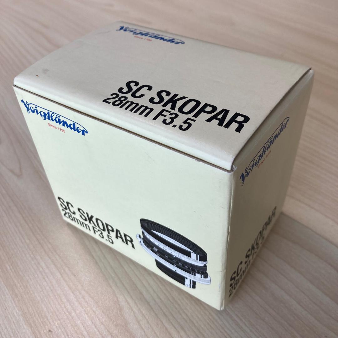 フォクトレンダー　スコパー　レンズ　SC SCOPAR 28mm f3.5