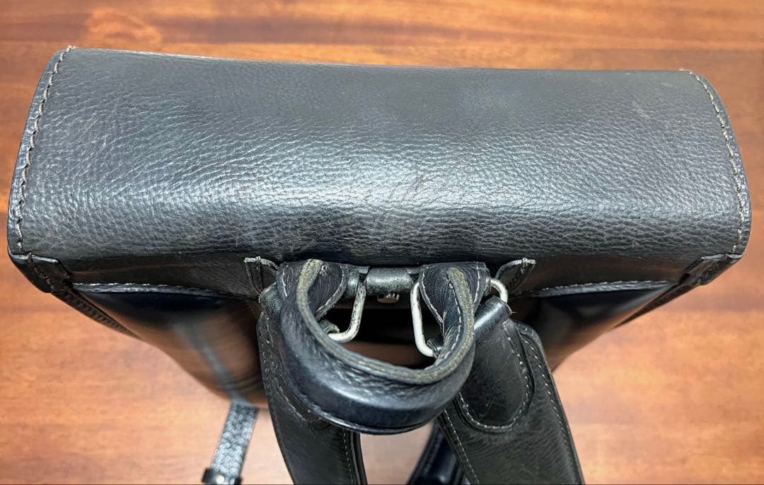 【土屋鞄】OTONA RANDSEL 002 wide ブラック 大人ランドセル