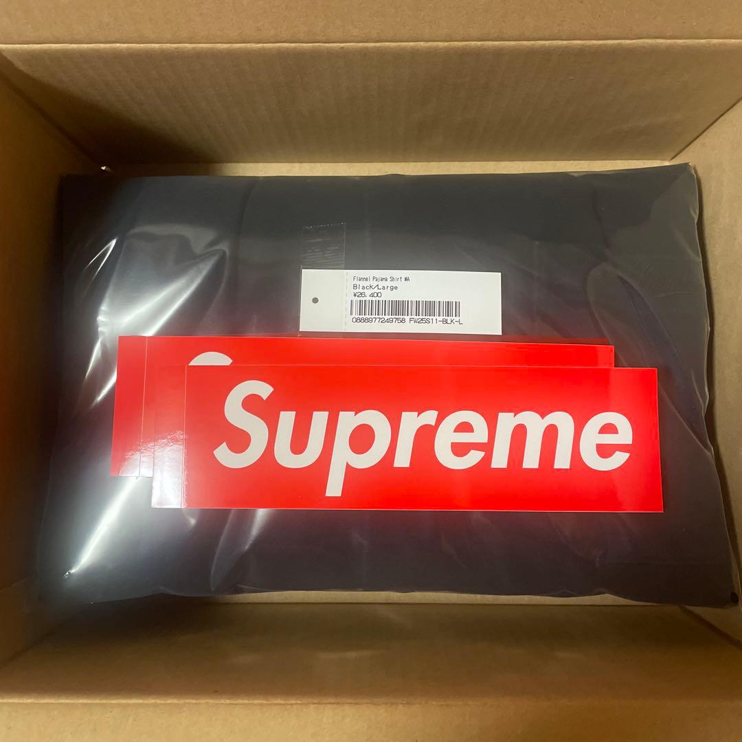ジャケット・アウター Supreme Flannel Pajama Shirt 25fw L