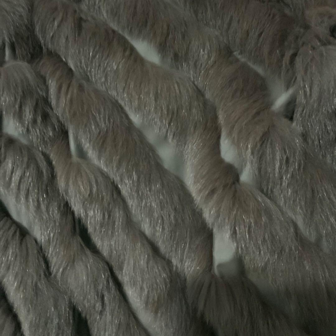 2点おまとめ　美品　フォックス　シルク　リバーシブル　コート　軽い