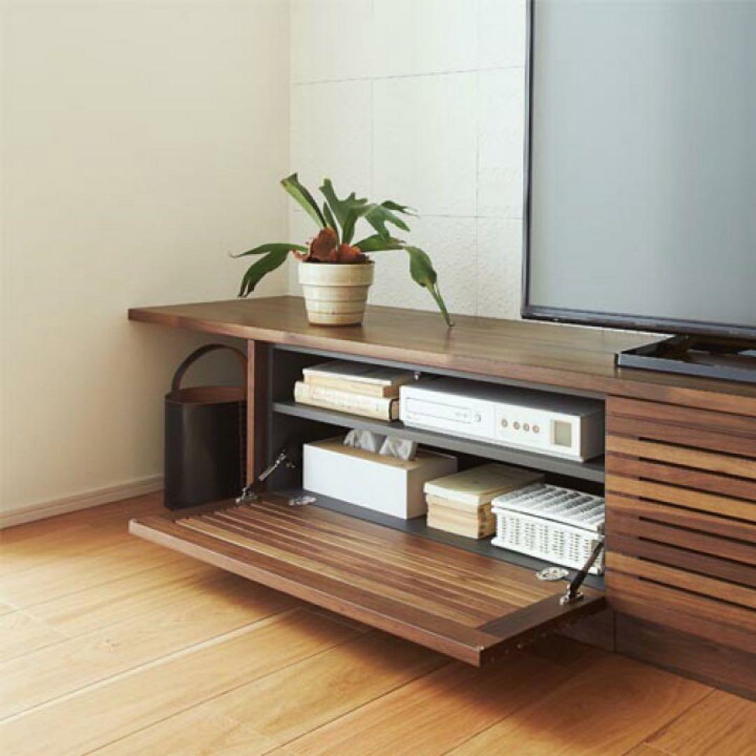 『最終値下げ』 『新品格安』WOODONE sui:ji 無垢の木収納TV台