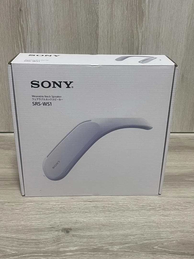 【展示品/未使用品】SONY SRS-WS1 ワイヤレススピーカー
