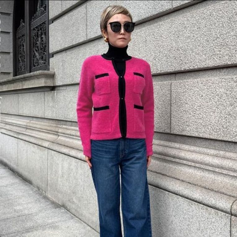 JENNE 新品カーディガン 完売した Lサイズ 見逃した方にレア商品 タグ付き