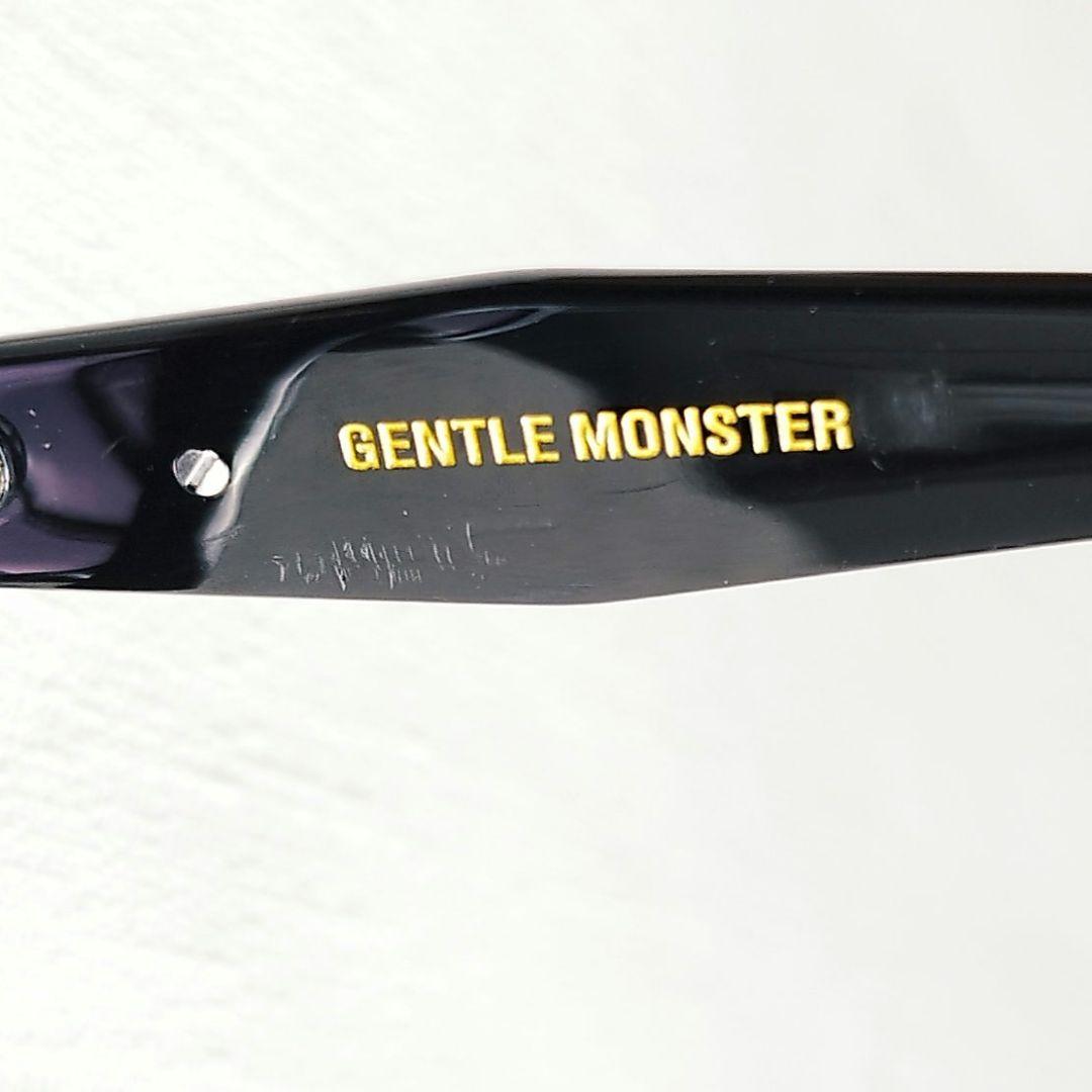 良品✨ジェントルモンスター　サングラス　ROCOCO01　ブラック　セルフレーム