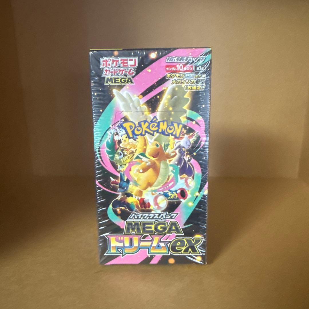 MEGAドリームEX ポケモンカードゲーム BOX シュリンク有り 未開封品