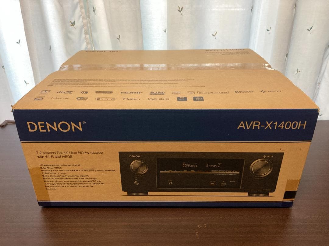 送料無料 未使用品 DENON AVR-X1400H デノン AVアンプ