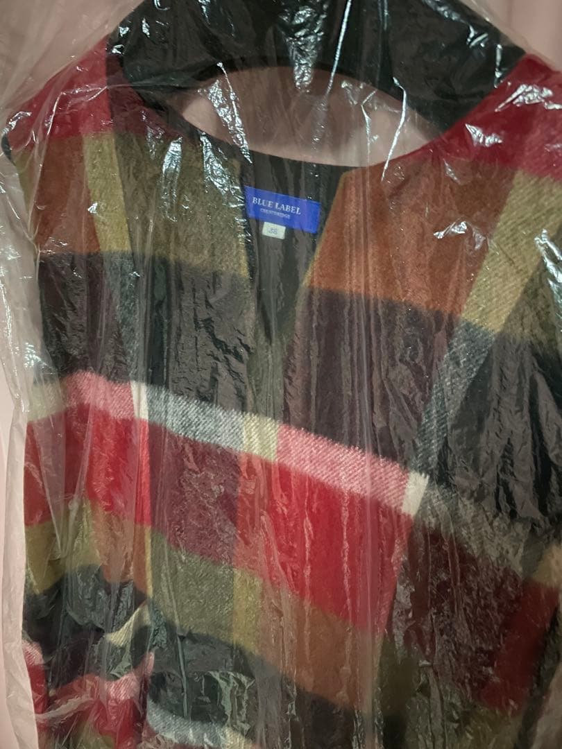 BLUE LABEL CRESTBRIDGE チェックブライトジャンパードレス