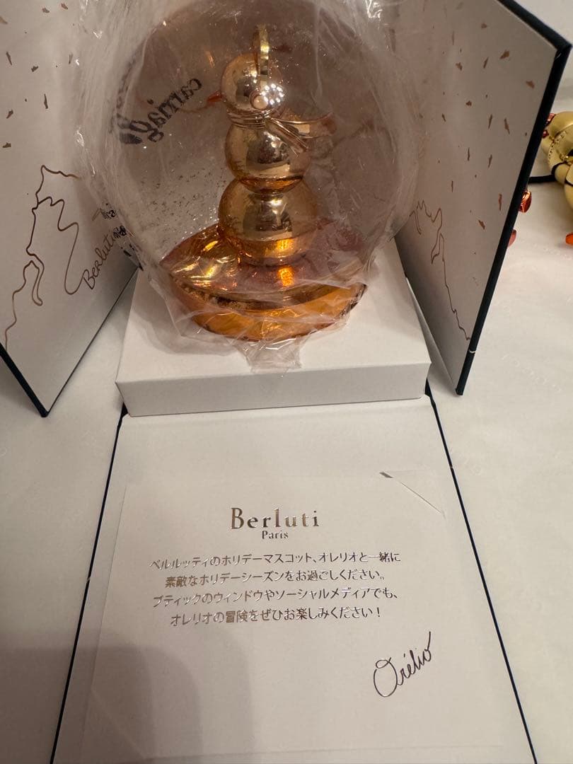 Berluti ベルルッティ25AWノベルティ/スノードーム新品未使用