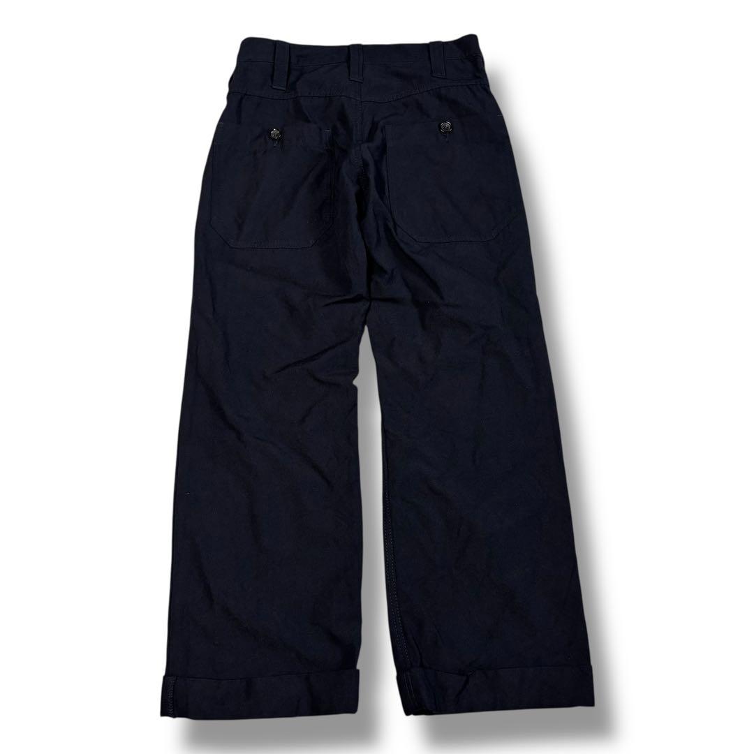 【COMMEdesGARCONS】AD2007 シワ加工 ワークパンツ M