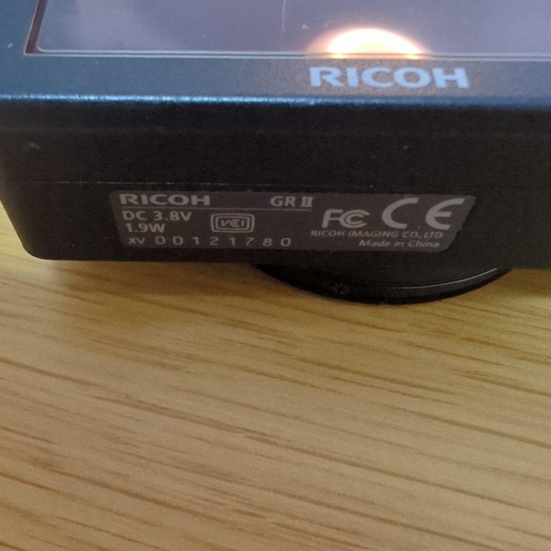 リコーGR2 コンパクトデジタルカメラ レザーケース付